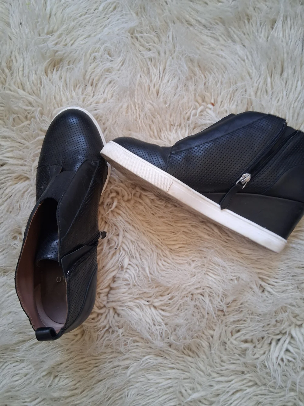 Paolo black leather
